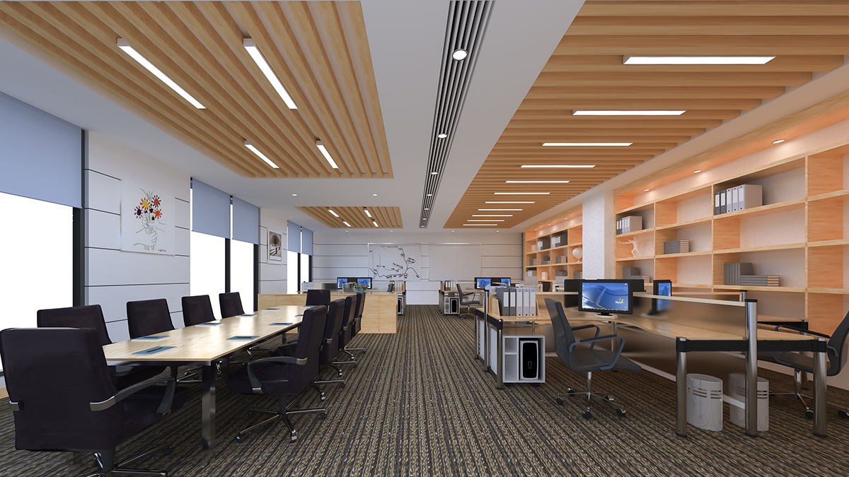 Кубообразный потолок 40x40 сосна